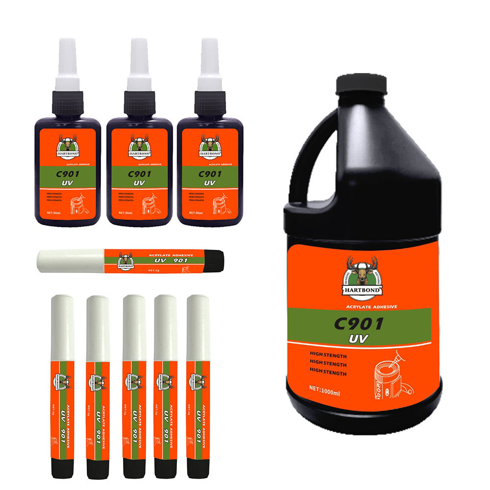 Manufacturer Price Windshield Crack Repair UV Light Curing Acrylic Resin Adhesive Car Windshield Repair Liquid UV Glue