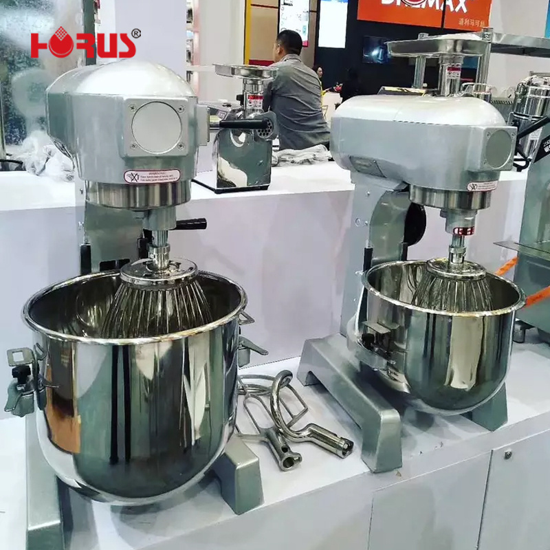 Horus 20L Mixer Industrial Electric Stainless Steel Body Automatic Heavy Machine for Bakery Use on Sale