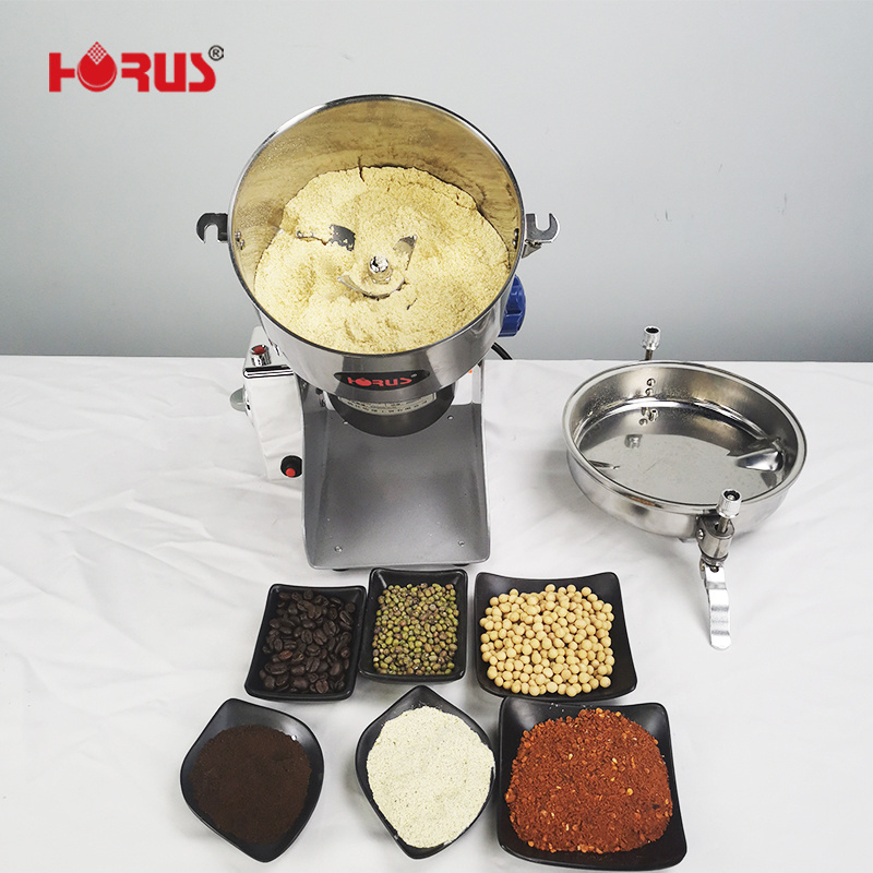 Horus 1500g Grain Grinder Mill Powder Machine Swing Type Commercial Electric Grain Mill Grinder