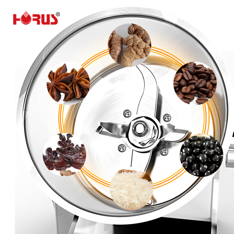 Horus China advanced technology mini flower cacao dry grinder mill multifunctional powder grinding making machine