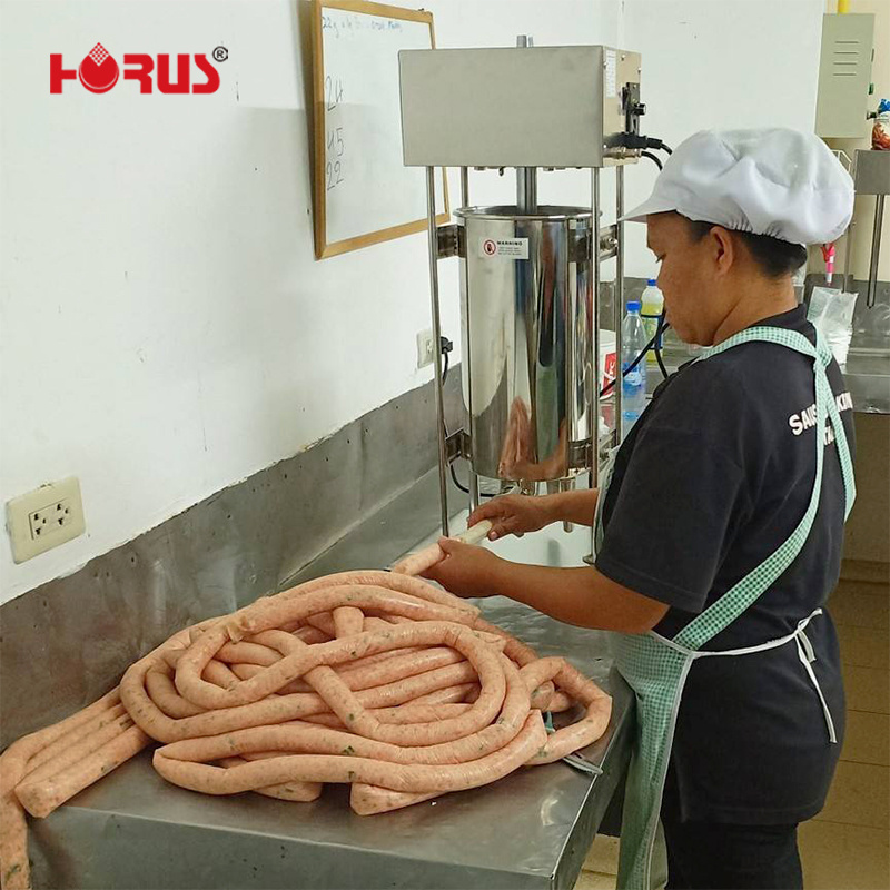 HORUS 10L electric enema sausage tying automatic chicken filling machine