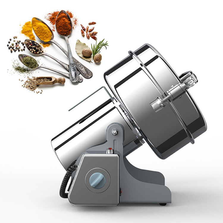 Electric dry food spice grinder grinding machine for home