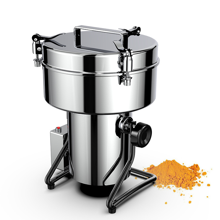 Stainless Steel Electric Grain Grinder Mill  Grinder Pulverizer Grinding Various Grains Spice Grain Mill Herb