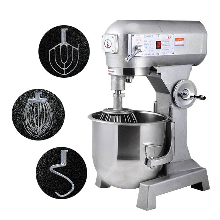 HORUS Commercial Dough Mixer Planetary Dough Mixer 20 Liter Bakery Equipment