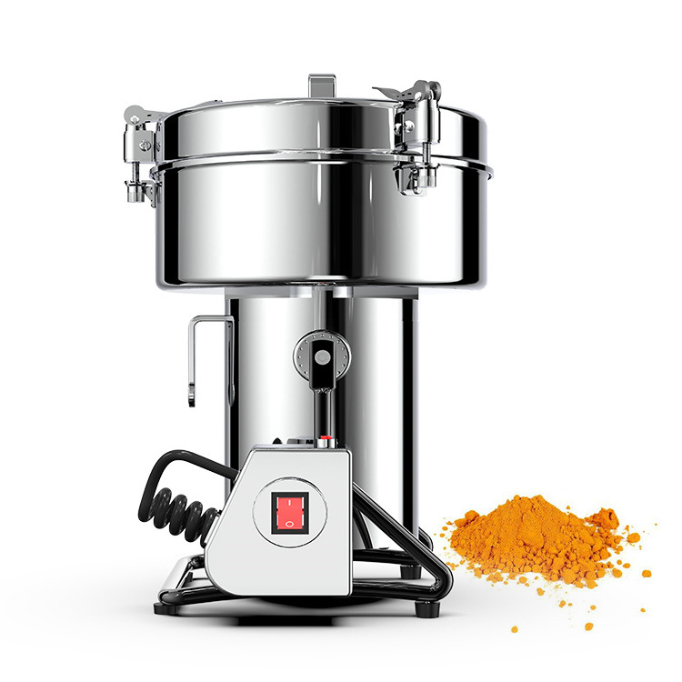 Stainless Steel Electric Grain Grinder Mill  Grinder Pulverizer Grinding Various Grains Spice Grain Mill Herb