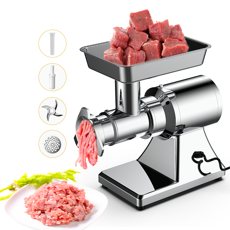 electric copper motor stainless steel meat grinder attachments