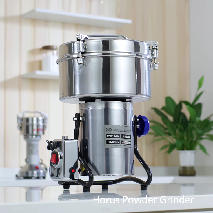 Stainless Steel Electric Grain Grinder Mill  Grinder Pulverizer Grinding Various Grains Spice Grain Mill Herb