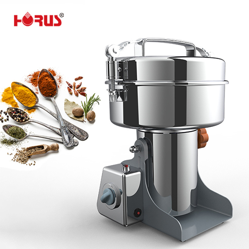 Horus 1000g Capacity Electric Multifunction Industrial Spices Grinder Automatic Milling Machine New on Sale