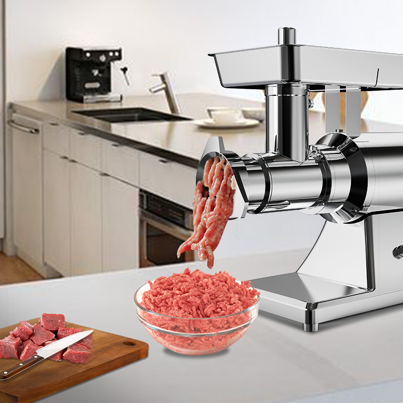 electric copper motor stainless steel meat grinder attachments