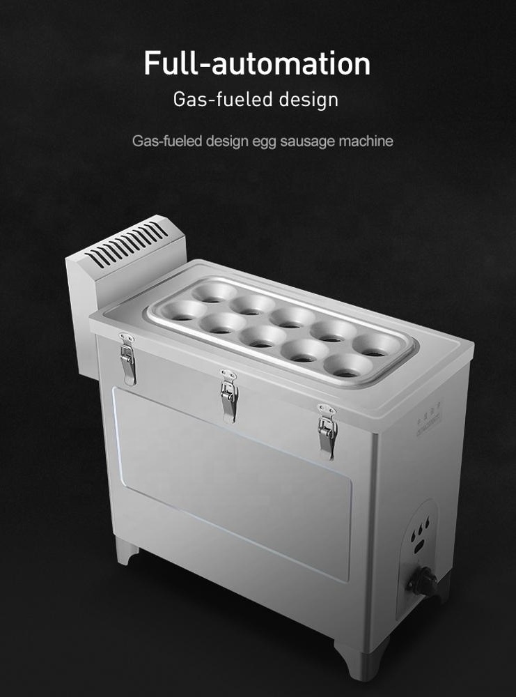 Commercial Food Egg Sausage Grilling Machine Egg hot dog Roll Maker Machine Egg Roll Making Machine