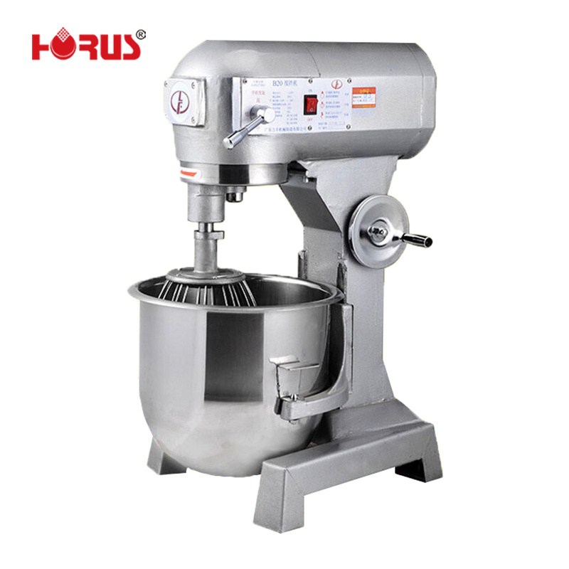 Horus 20L Mixer Industrial Electric Stainless Steel Body Automatic Heavy Machine for Bakery Use on Sale