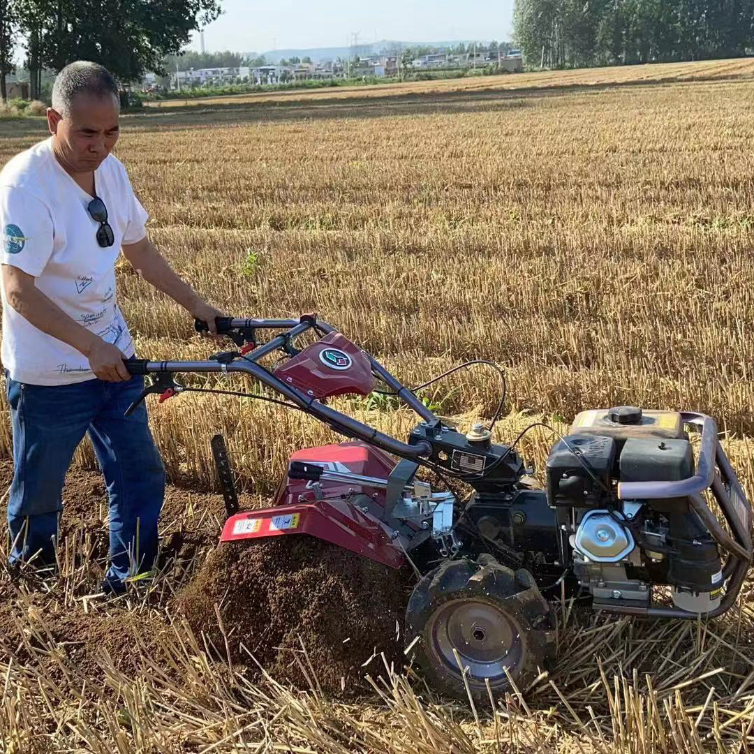 small Agricultural Land Machine Mini Rotary Tiller power  Cultivator