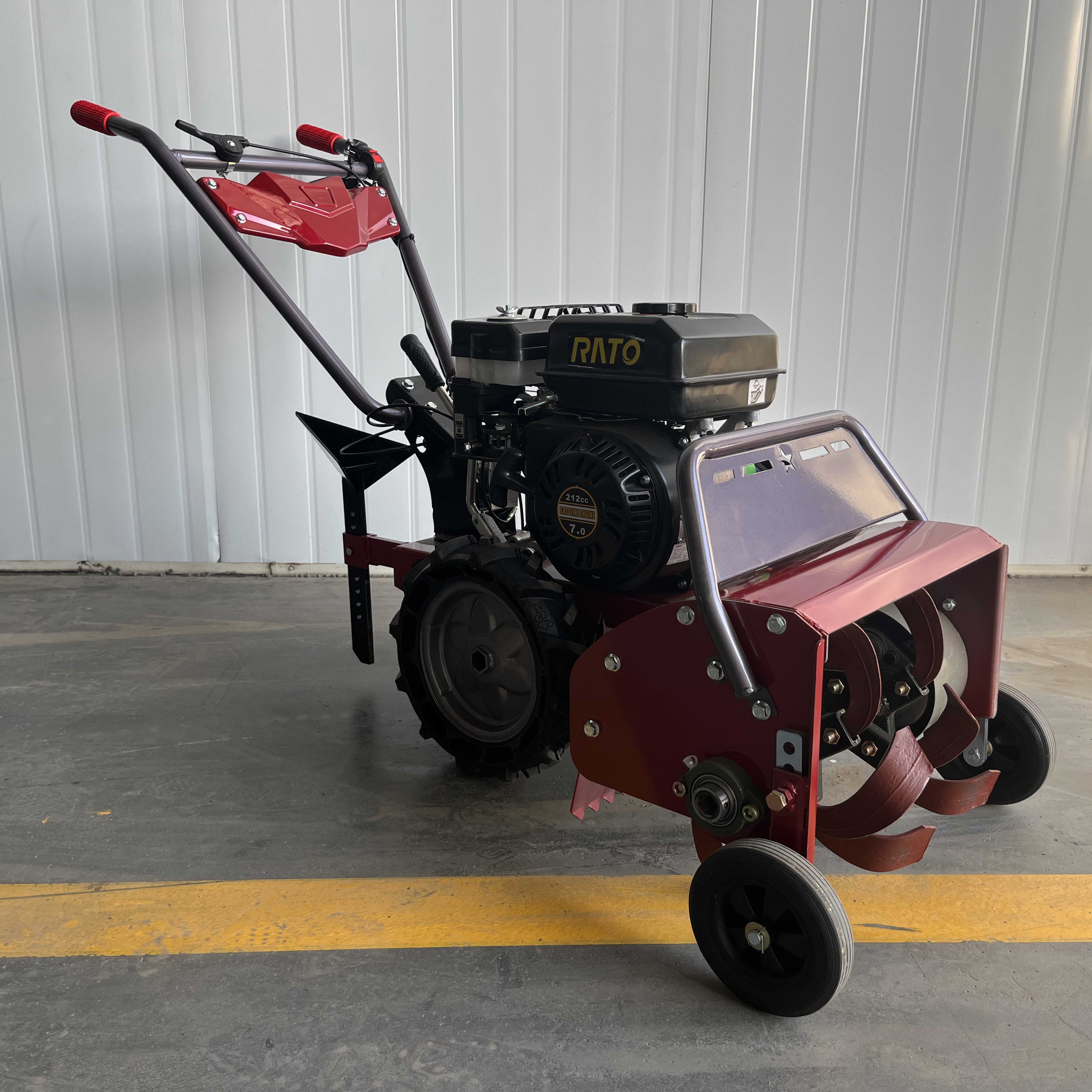 Power Tiller Mini Tiller Scarifying Machine,Gasoline Weeding And Plowing Machine,Furrowing Weeding Machine Weeder Micro