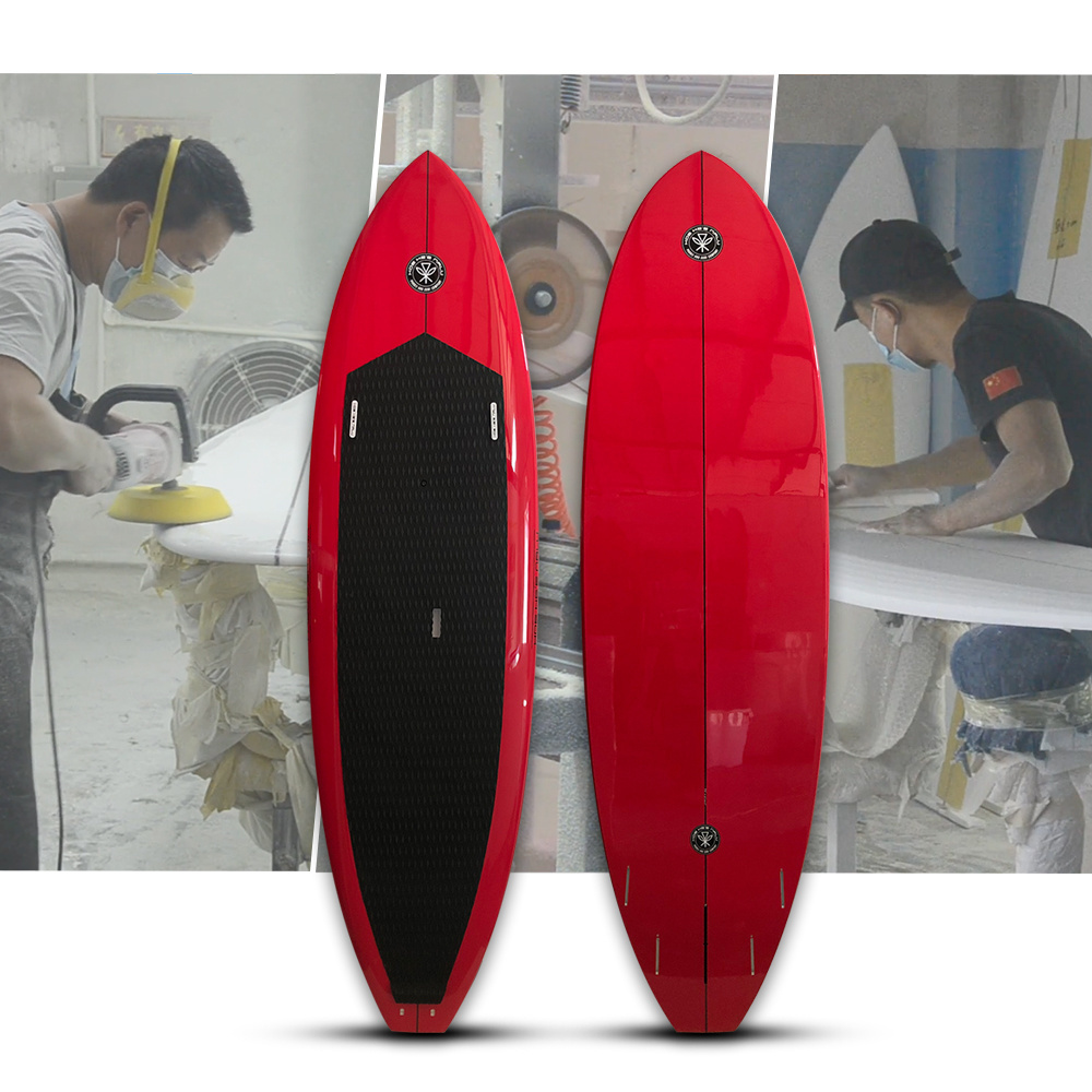 Factory Price Surfing Wooden Surfboards SUP Paddle Board SurfBoards and paddles wholesale EPS Core Surf Paddle Board