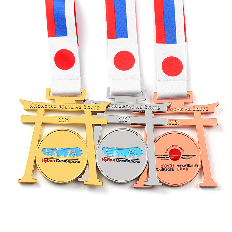 Manufactures Cheap Price Medals Sports Metal Bjj Taekwondo Boxing Karate Judo Bespoke Metal Zinc Alloy 2D 3D Custom Medals