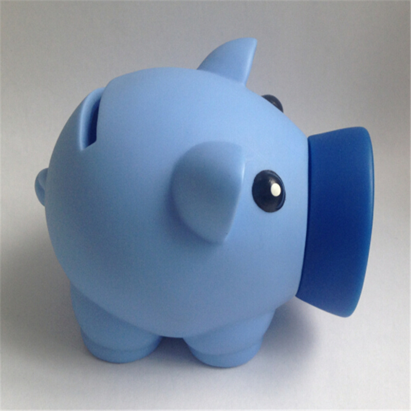 Lovely big nose piggy coin banks, custom money saving box for promotion