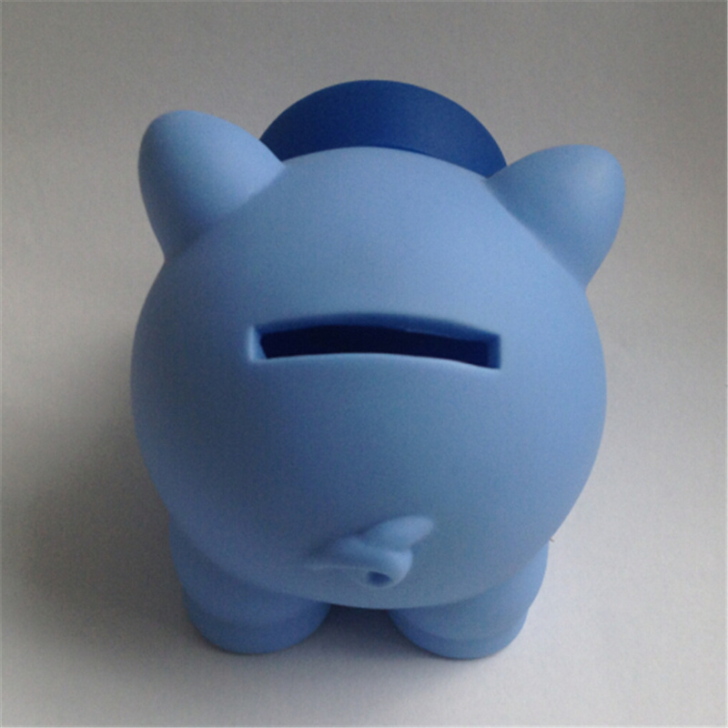 Lovely big nose piggy coin banks, custom money saving box for promotion