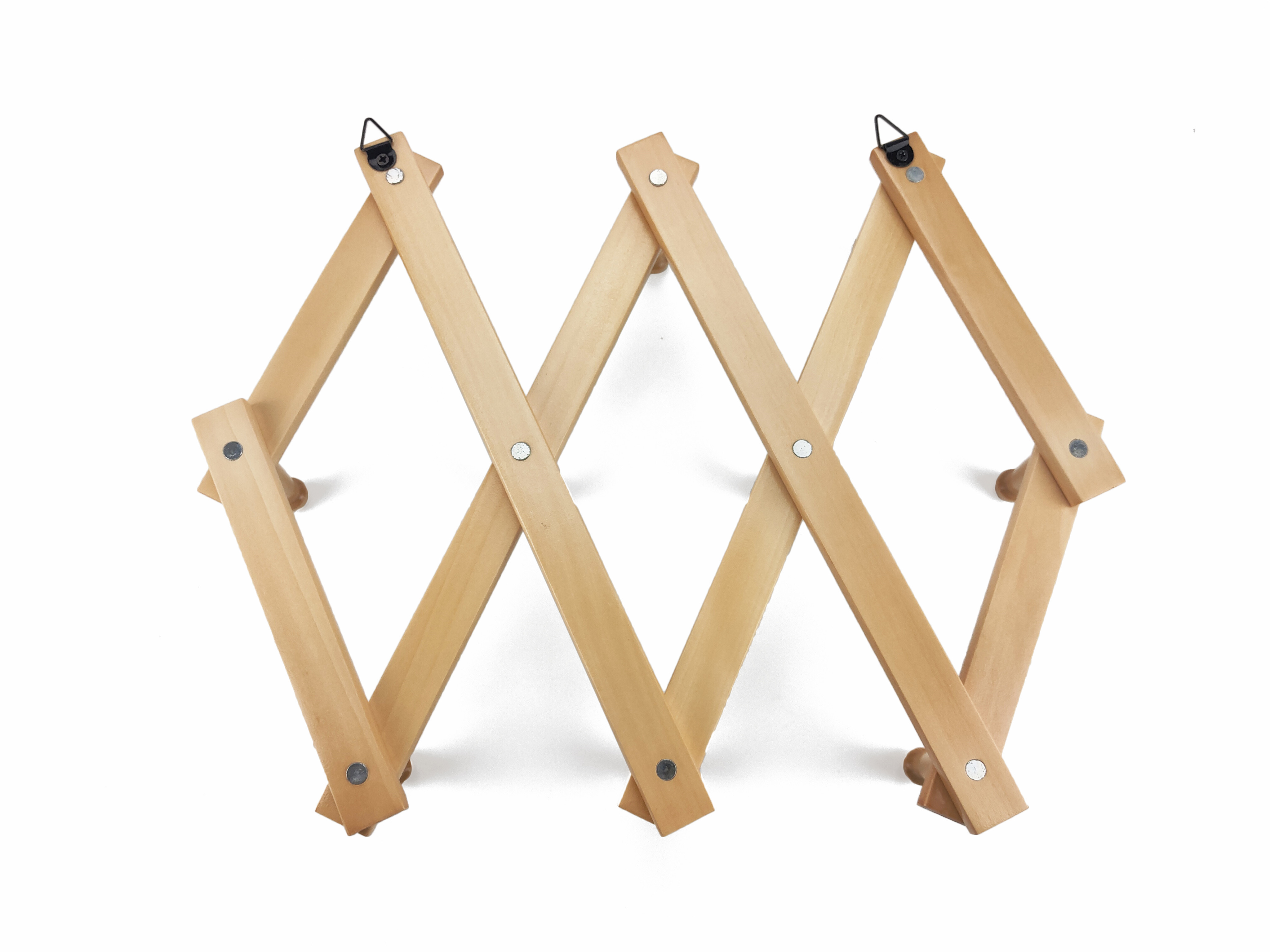 wall-mount wooden hanger for tie