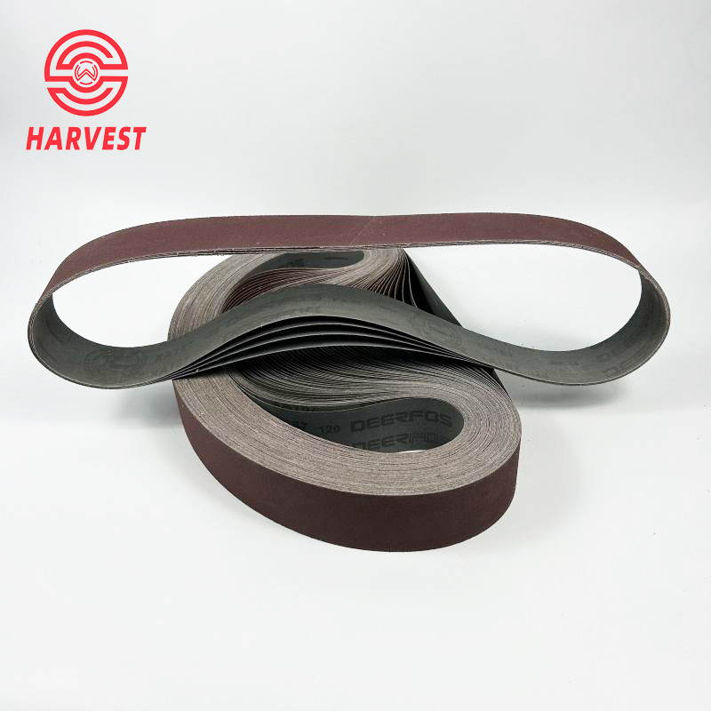 Deerfos abrasive belt sanding belt XA167 60*2200 for polishing metal