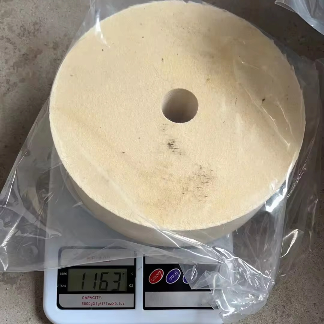 felt polishing wheel wool wheel density have soft middle hard very hard 100% felt and wool for mirror polishing