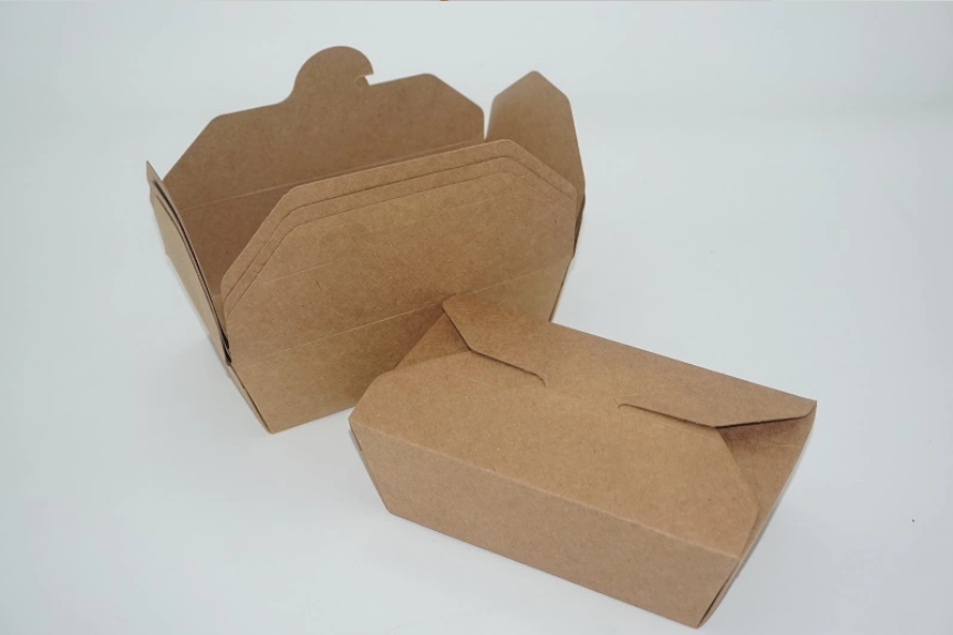 500 /600 /700 /800 /1080/1100/1200 /1400/1500/2000/3000 ml Disposable take away kraft paper salad bowl food container lunch box