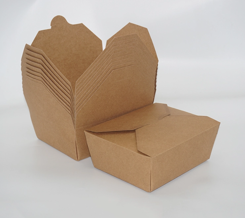 500 /600 /700 /800 /1080/1100/1200 /1400/1500/2000/3000 ml Disposable take away kraft paper salad bowl food container lunch box