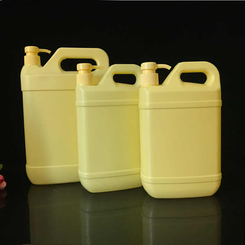 0.5L,1L,1.29L,1.5L,2L,5L,10L,20L lanudry dishwashing liquid chemical square rectangular pump head chemical plastic bucket