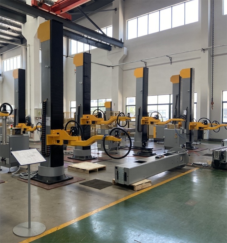 Automatic Column Type Palletizer Machine Carton Box Stacking Depalletizer Robot Arm Mechanical Pallet