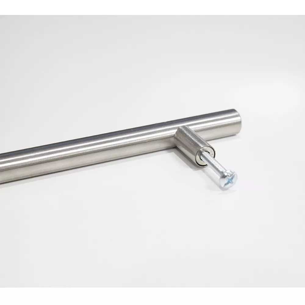 Furniture Hardware Supplies Solid Steel Cabinet Handle T Bar Kitchen Cabinets Handles Drawer Pull Handle