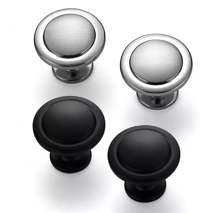 Luxury Modern Zinc Alloy Cabinet Knobs Pulls Drawer Handles And Knobs For Kitchen Cabinet