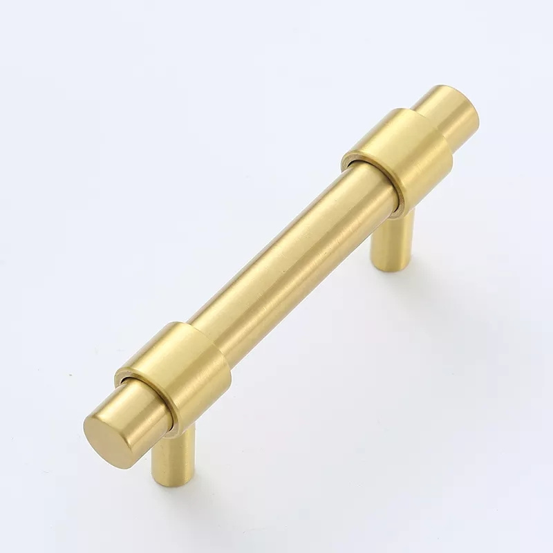 New Design Hardware Furniture Brass Cupboard Gold Handle Antique Drop Handle Drawer Pull Knobs