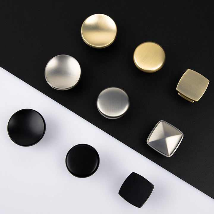 Hot Sale Modern Cabinet Knobs Furniture Kitchen Hardware Zinc Alloy Knobs And Pullers