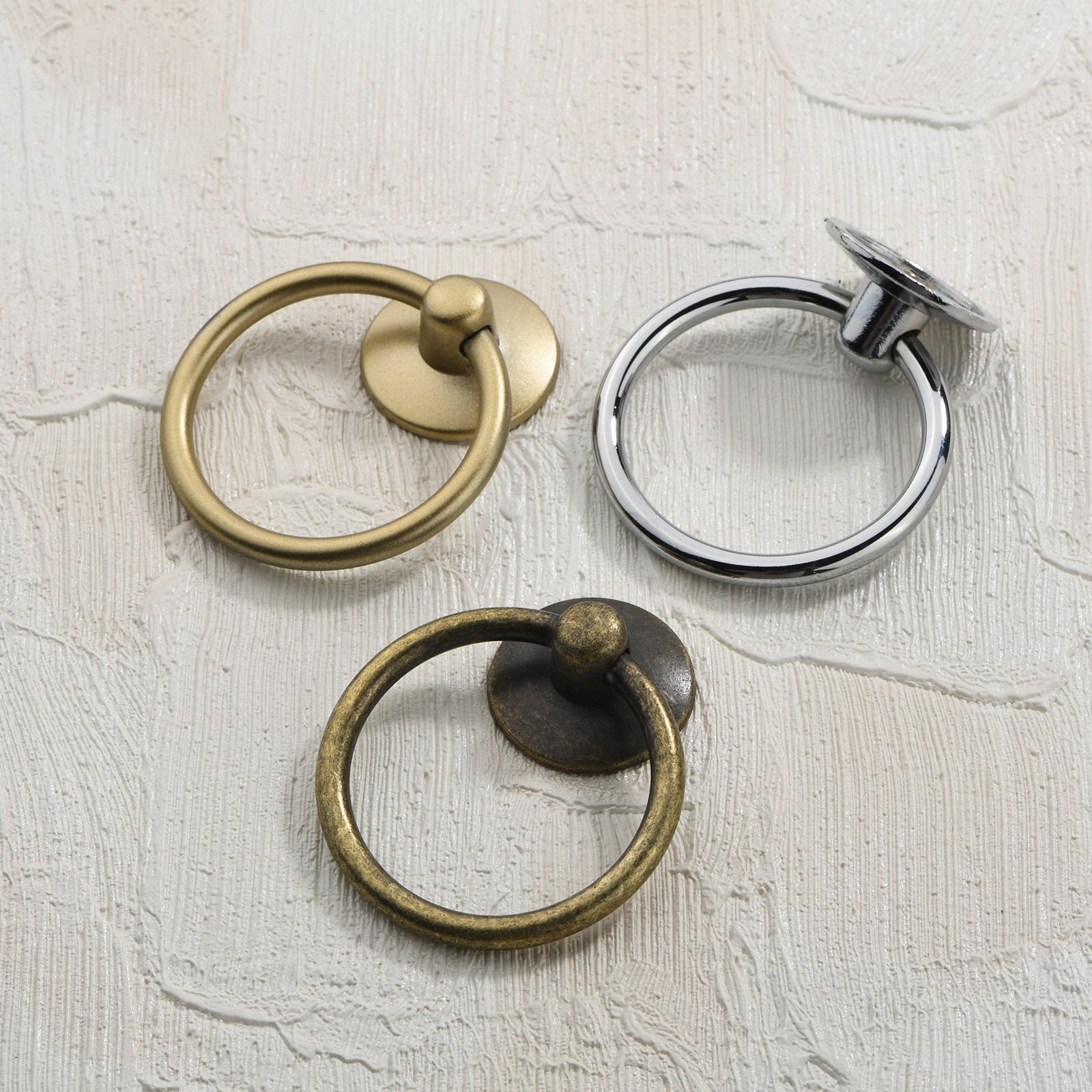 Modern Material Round Circle Cabinet Handle Kitchen Door handles Hardware   Handle pulls