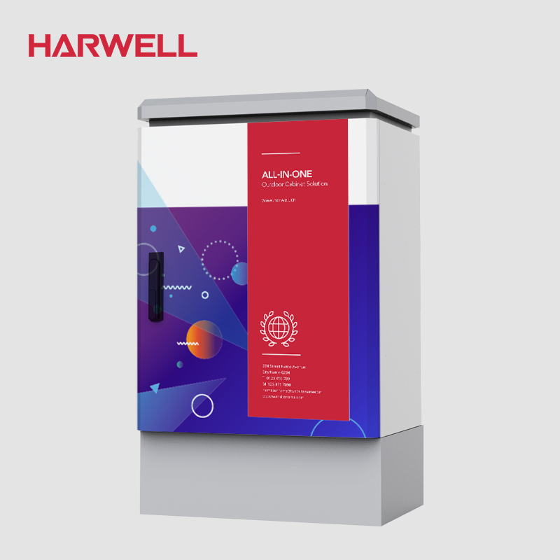 Harwell 15U cooling and fan, air conditioner, insulation, cabinet outdoor network cabinet for HUAWEI telecom devices