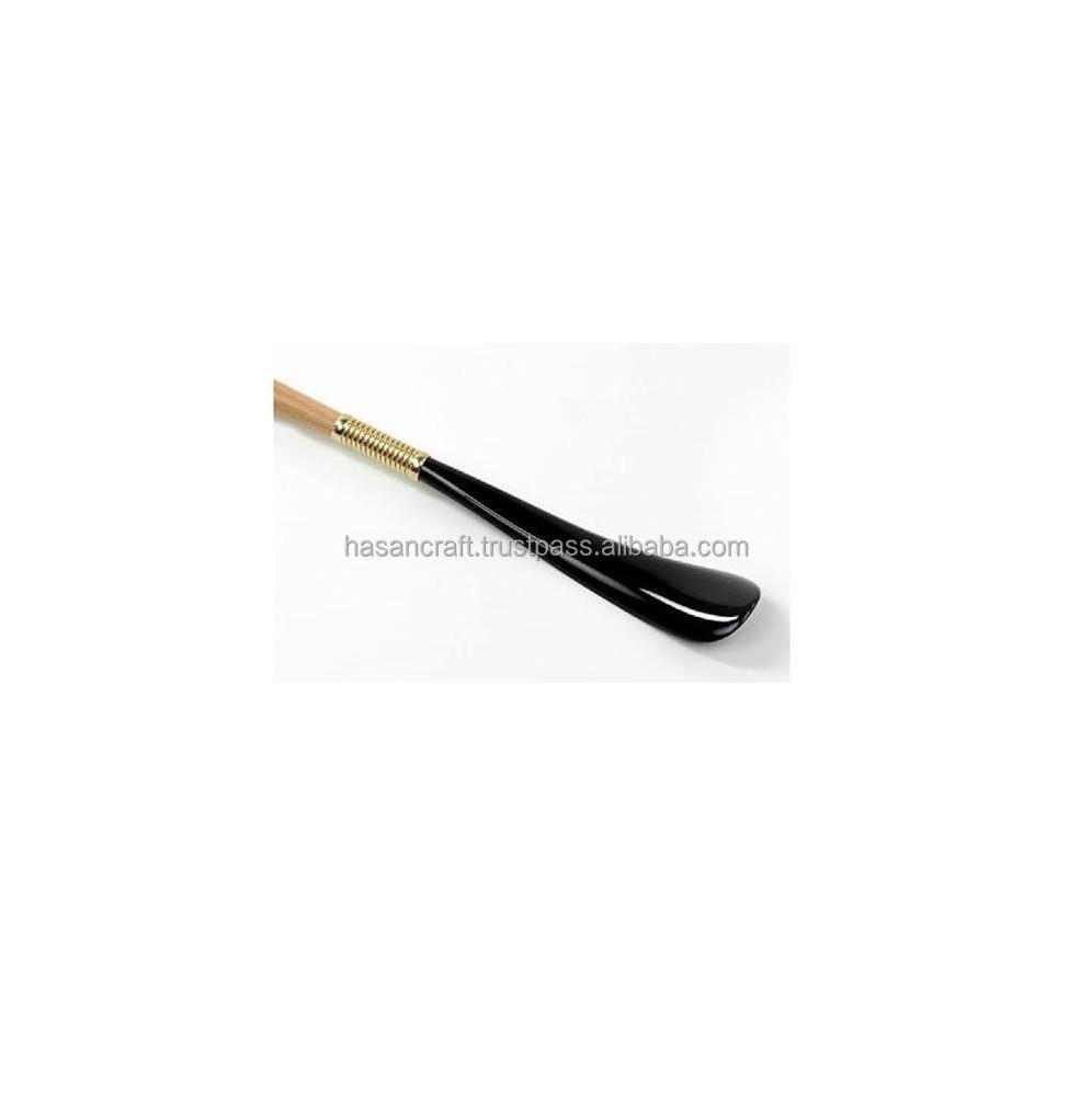 wooden handle shoe horn