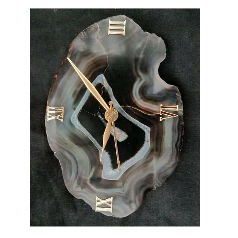 Modern Wall Watch for Home Wall Clock for Living Room Hall Bedroom Office Stylish 30 cm X 30 cm Wall Clock  Black With Glass