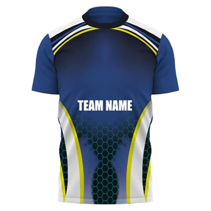 Sublimation Print Sportswear Cricket Uniform Jerseys Polo Shirt Sublimation Custom New Design Cricket Team Names Jersey