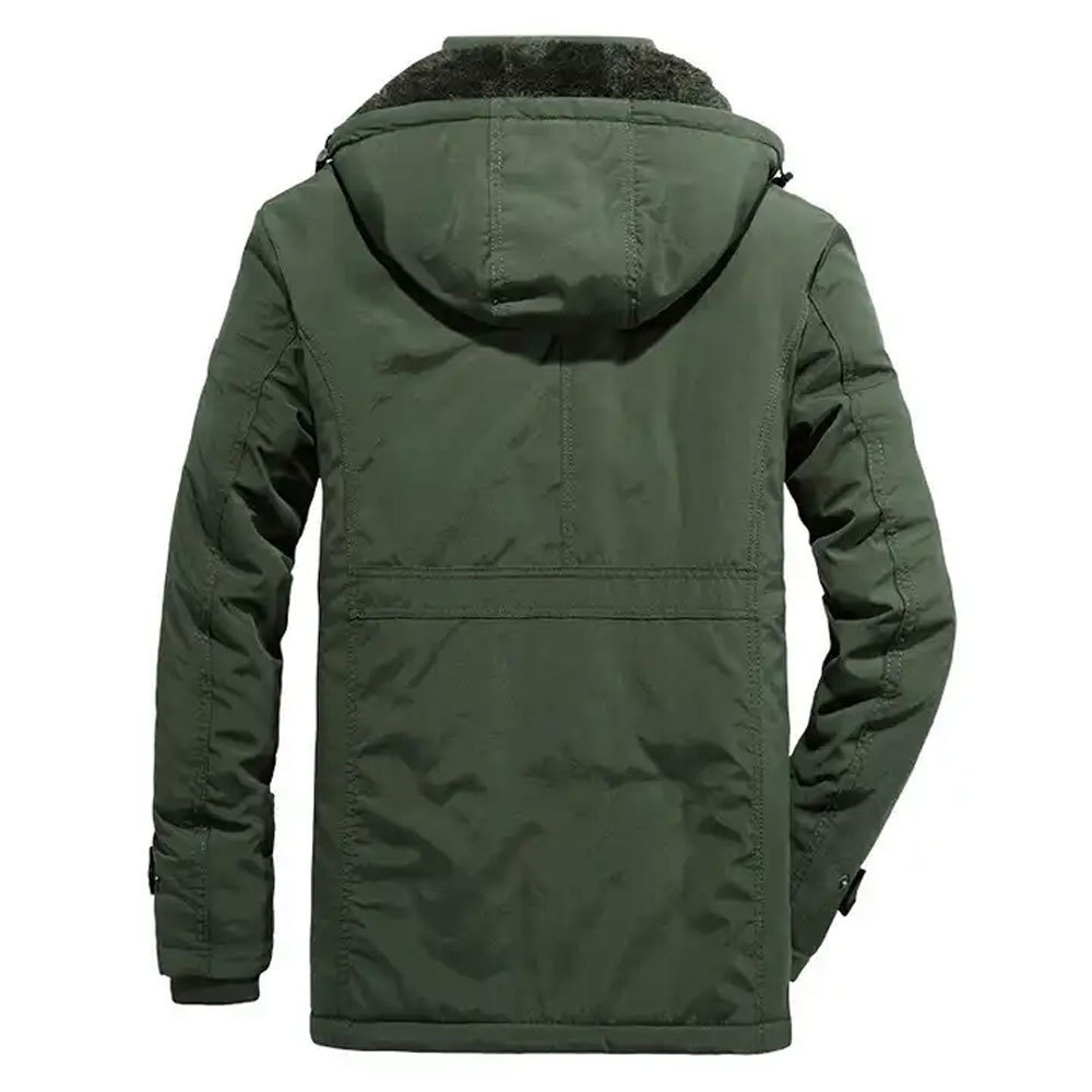 Men's Down Jacket Parka Thicken Hooded Heavy Duty Overcoat Custom Outdoor Business Skiing Hiking Jacket