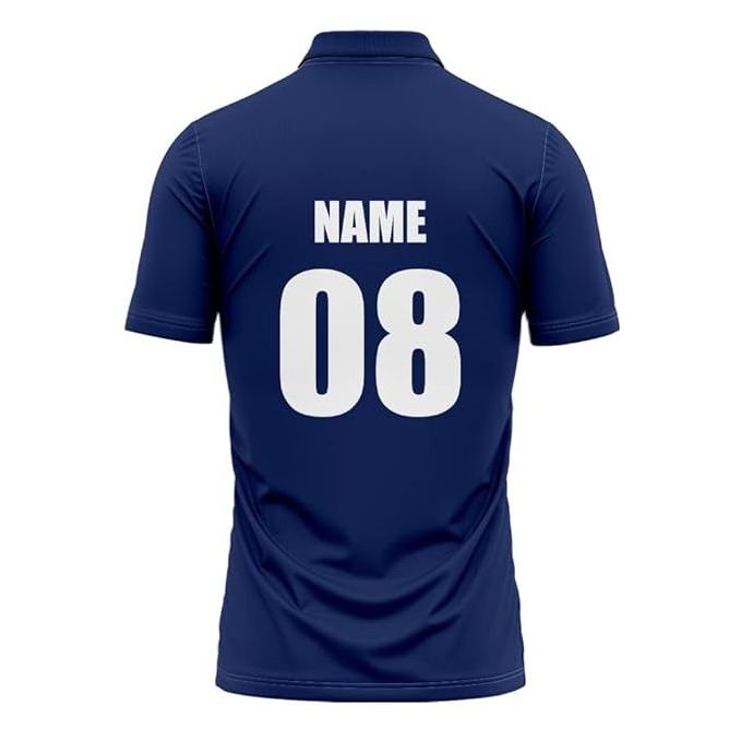 Sublimation Print Sportswear Cricket Uniform Jerseys Polo Shirt Sublimation Custom New Design Cricket Team Names Jersey