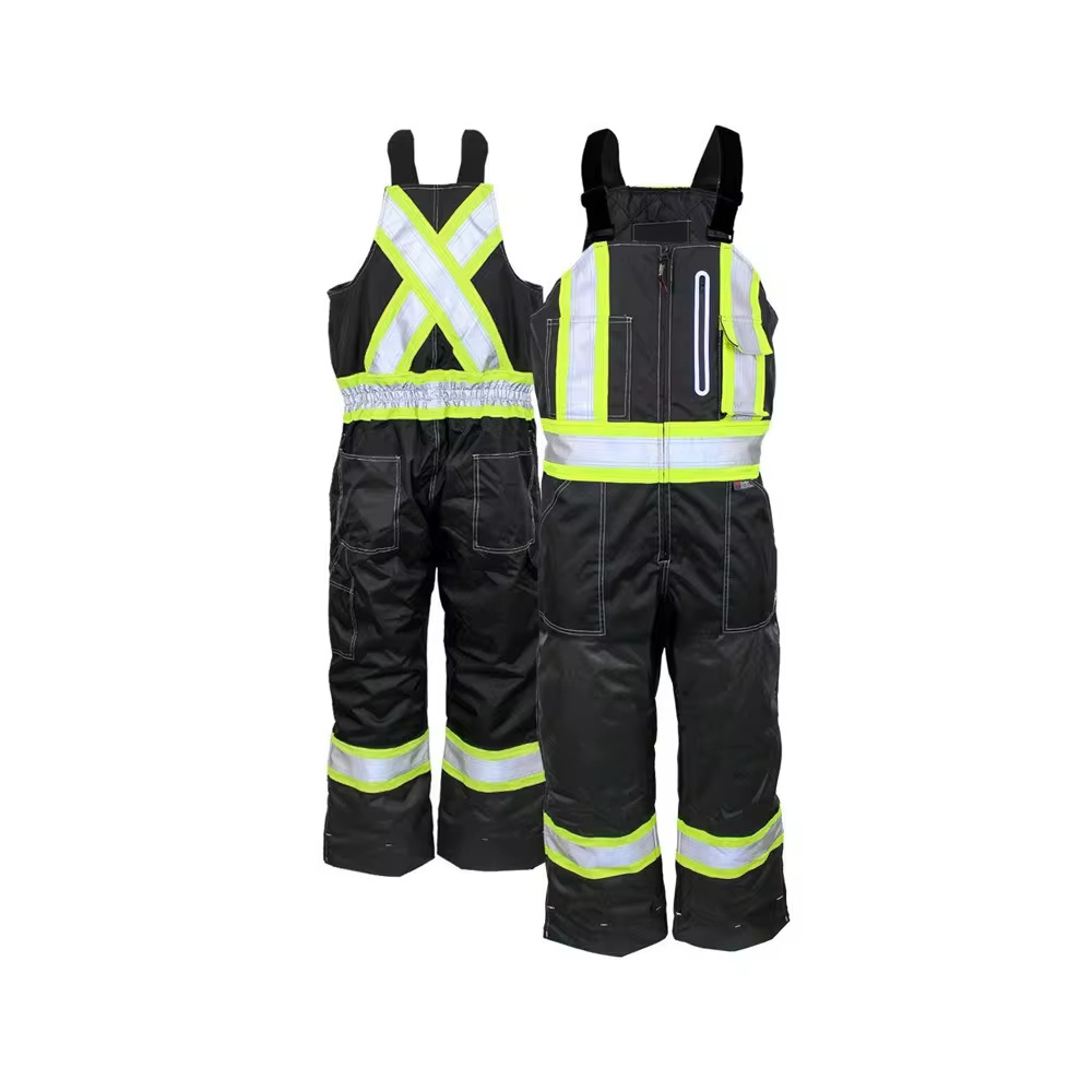 Unisex Durable Bib Coverall Waterproof Workwear Bib Coveralls Strap Jumpsuit Multi Pockets Uniform Sleeveless Cargo Pants