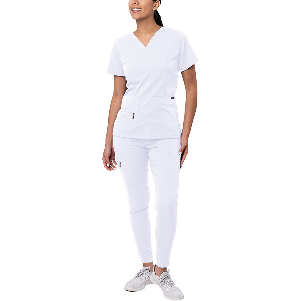 Pharmacy Medical Scrubs Uniforms Wholesale Hospital Jogger Scrub Sets Fashionable Custom Scrub Suits For Doctors And Nurses