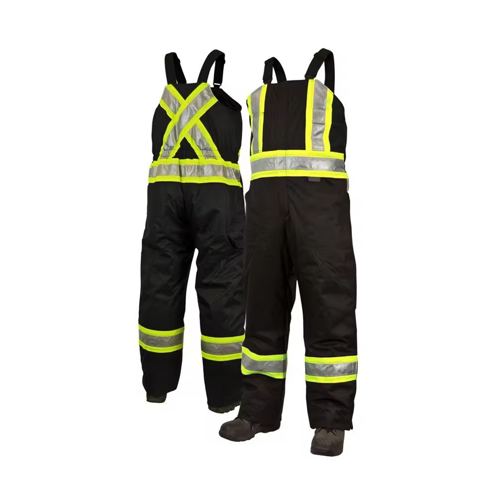 Unisex Durable Bib Coverall Waterproof Workwear Bib Coveralls Strap Jumpsuit Multi Pockets Uniform Sleeveless Cargo Pants