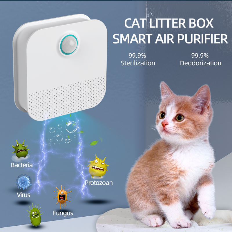 Easy Cleaning Smart Electrostatic Air Purifier for Dog Cat Deodorant Hair Dust Remove Pet Air Purifier for Pets Odor Eliminator