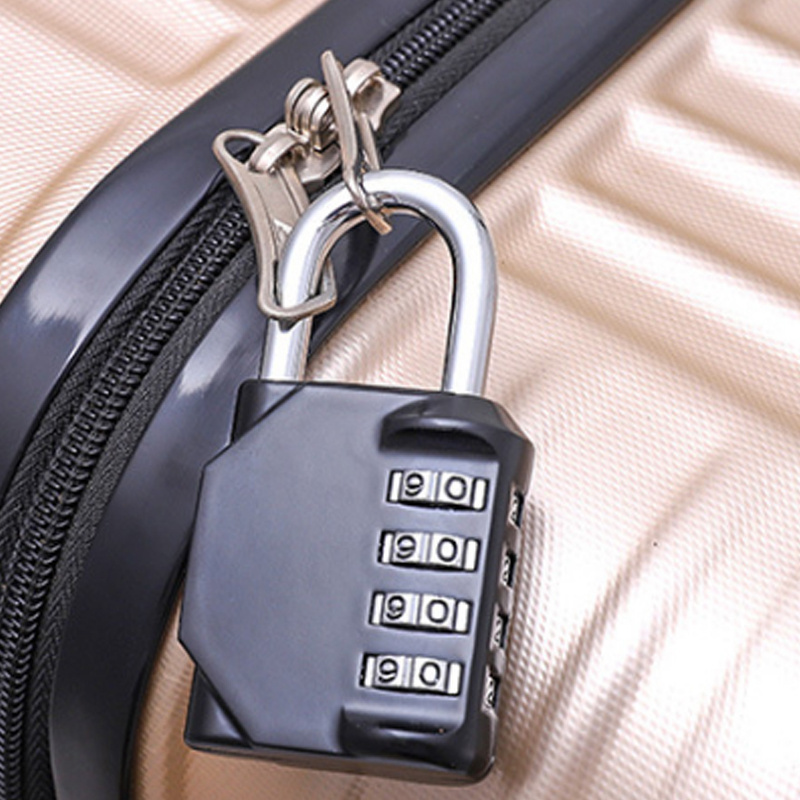 Finland Sweden Norway Combination Padlock Locker Lock password  handbag drawer lock