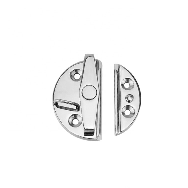 Marine Grade Stainless Steel 316 Boat Door Cabinet Hatch Round Turn Button Twist Catch Latch Marine Hardware Accessories