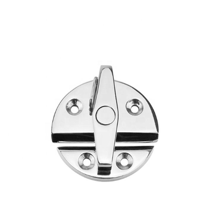 Marine Grade Stainless Steel 316 Boat Door Cabinet Hatch Round Turn Button Twist Catch Latch Marine Hardware Accessories