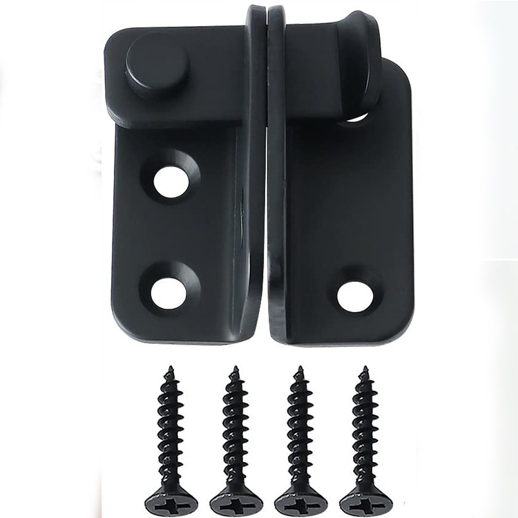 guard Flip Latch Heavy Duty Gate Latcher loquet hardware Door Latch lock installation kit with Safety Padlock Hole