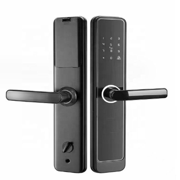 Home hotel IC card lock security door Mobile phone management password smart door lock