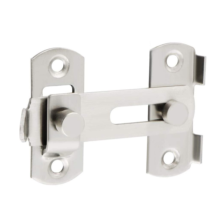 100X70mm promotion Door Hasp Latch Sliding Door Lock Safety Gate Latch Bolts Door Buckle 3 Inch latch