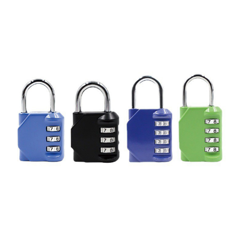 Finland Sweden Norway Combination Padlock Locker Lock password  handbag drawer lock